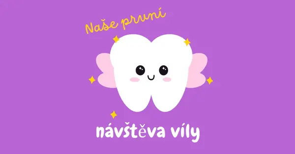 První návštěva víly purple whimsical-color-block