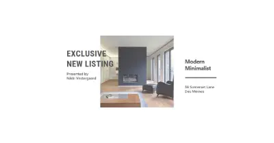 Modern minimalist white modern-simple