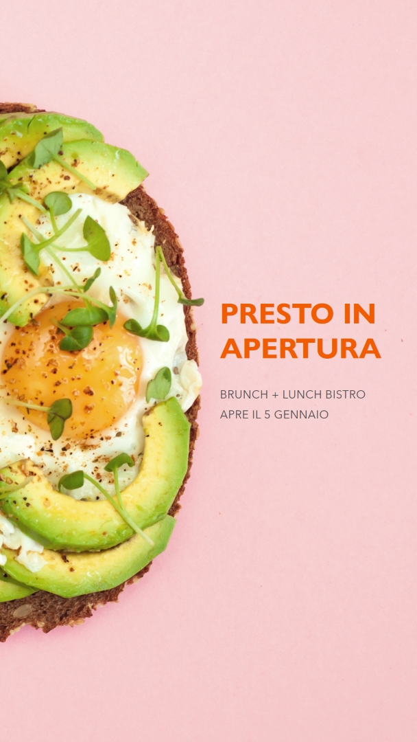 Tempo per il brunch pink modern-bold