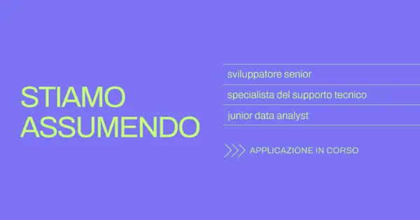 Ora che si prendono le applicazioni purple bold,bright,neon,minimal,modern,simple