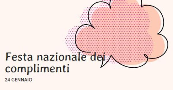 Bolla di pesca pink whimsical-line