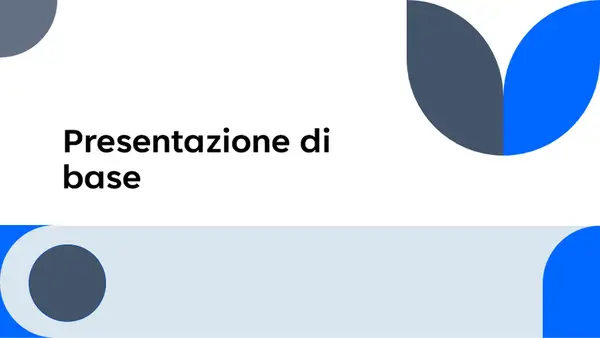 Presentazione universale blue modern-color-block