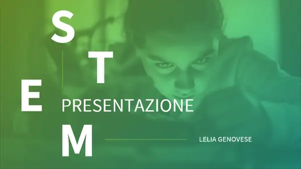 Presentazione STEM modern-bold