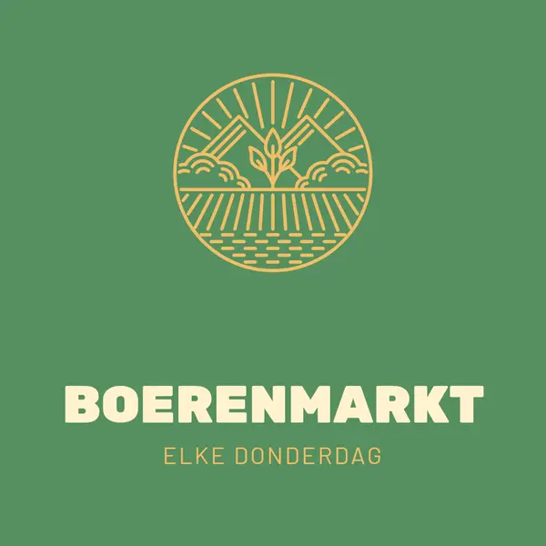 Kom naar de boerenmarkt green clean,simple,logo,organic,typographic,rustic